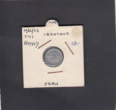 Beschrijving: 1 Centavo  OVERSLAG